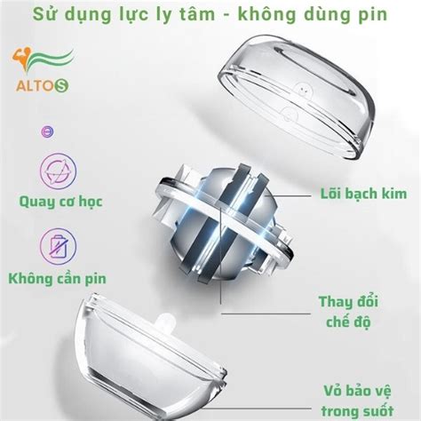 Bóng luyện cổ tay Gyro Ball - Tăng cường sức mạnh cổ tay