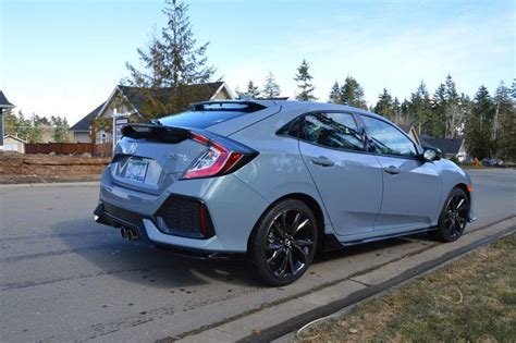 Picture Of A Honda Civic Hatchback 2024 Grey