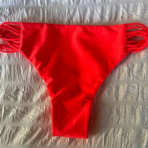 New Mikoh Cheeky Hot Pink Bikini Bottoms Extra Large Gem