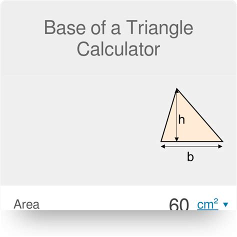 6+ Triangle Base Calculator - JaimeHubert