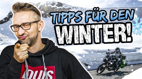 Motorradfahren Im Winter Das Musst Du Beachten Youtube