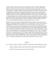 Discussion Docx From The Article Differences By Age And Sex In Adolescent Suicide Evidence