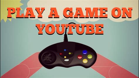 Play Soccer On A Youtube Video Play Games On Youtube Youtube
