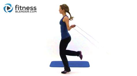 Jump Rope Weight Loss Routine - 20 Minute Home Cardio Workout | Fitness ...