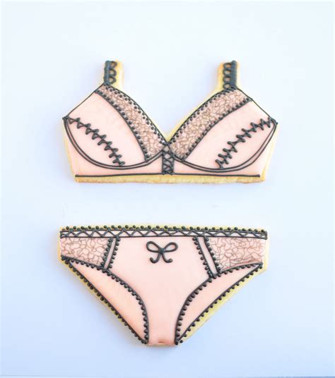 Lingerie Sugar Cookies