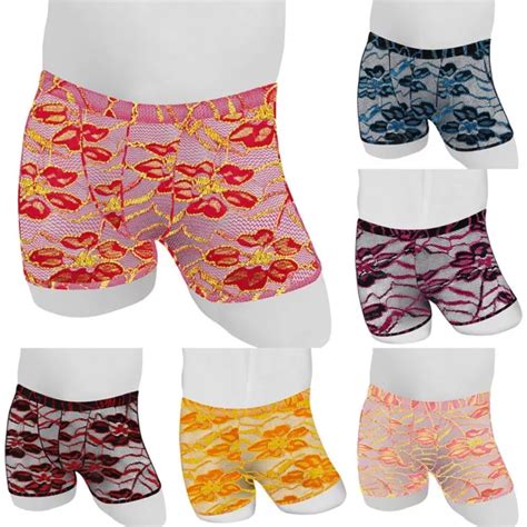 BORSA IN PIZZO Blu Mutandine Uomo Sexy Lingerie Boxer Slip Biancheria Intima EUR PicClick IT