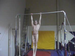 Male Nudity Mature Naked Gymnast Playing Around ThisVid