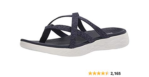 Skechers Womens On The Go 600 Dainty Flat Sandal 1282