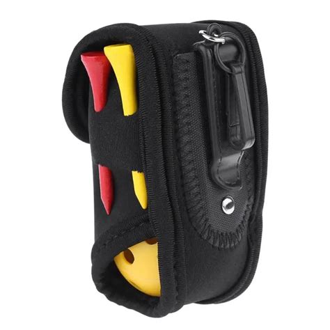 Mini Golf Ball Tee Holder Portable Storage Box Bag Sbr Neoprene Waist