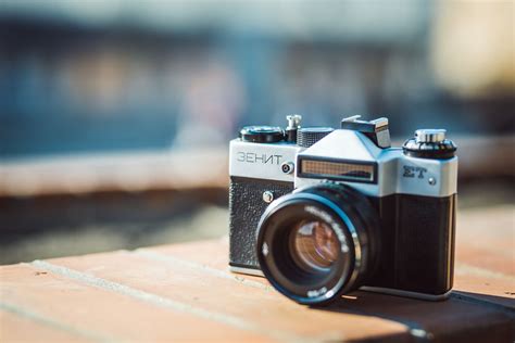 Обои на рабочий стол Пленочный Фотоаппарат зенит, обои для рабочего ...