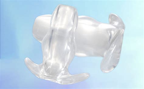 Amazon Hollow Tunnel Butt Plug Inch Transparent Anal Plugs Beads Training Sex Toys For