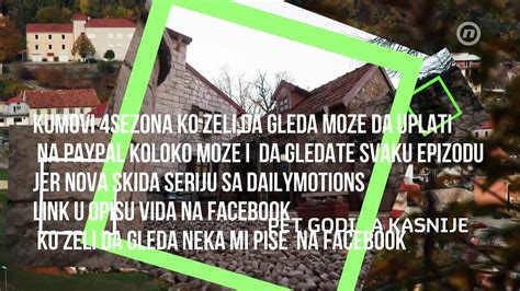 Kumovi 4 Sezona Sve Epizode Video Dailymotion