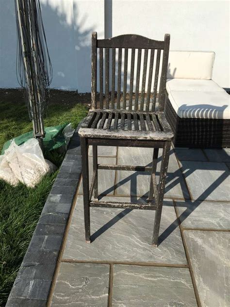Freelywheely High Seated Wooden Garden Chair