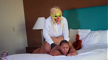 BBW Slut Charlie Gets Aquainted With Gibby The Clowns Fat Cock After Her Boyfriends Leaves Hotel