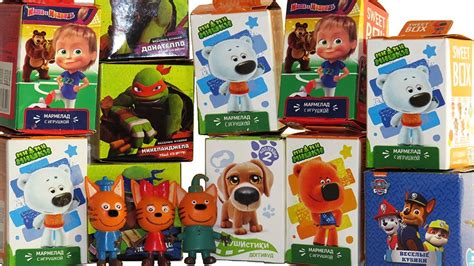 Три кота игрушки. Три кота открывают сюрпризы с игрушками Свит бокс. # ...