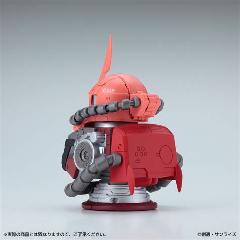p bandai exceed model chars zaku ii head  bust set release info