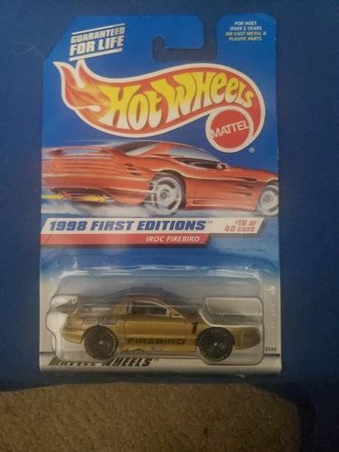 1998 Hot Wheels 1st Editions IROC Firebird True Value Pace Car Gold Pontiac 653 EBay