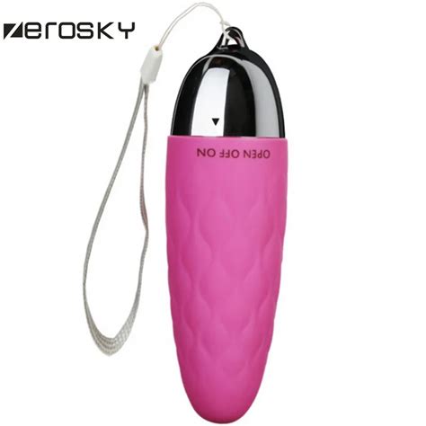Zerosky Wireless Egg Vibrator Bullet Vibrating Massager Female Masturbator G Spot Vibrator Sex