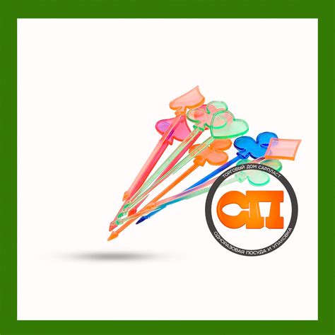 Пика для канапе (бутербродов) «Карта» купить в Саратове