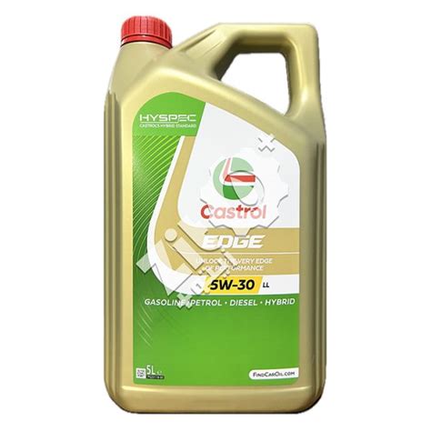 Castrol EDGE Longlife 5W30 LL 5L | ZitoPlus Maroc