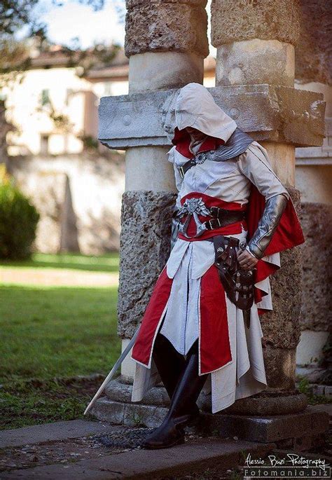 Ezio Auditore Cosplay Taking A Rest By 6silver9 On Deviantart