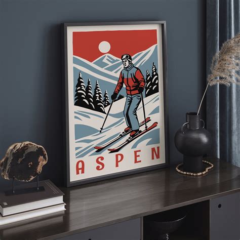 Aspen Colorado Travel Poster – HypeSheriff