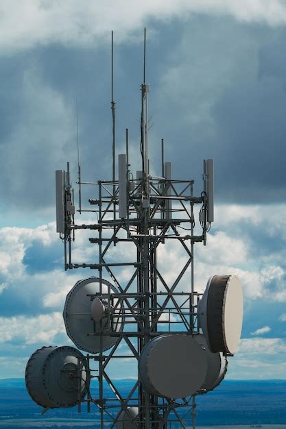 Premium Photo Telecommunications Tower