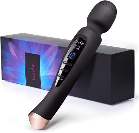 Luvkis Multi Patterns Hand Held Cordless Wand Massager With 12 Speed Usb Rechargeable Strong