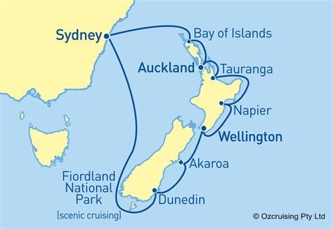 New Zealand Cruises 2025 From Brisbane - Sierra Flint