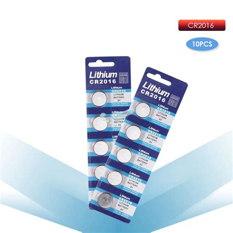 Kpay-10Pcs-CR2016-Knop-Batterijen-CR2016-BR2016-DL2016-Cell-Coin ...