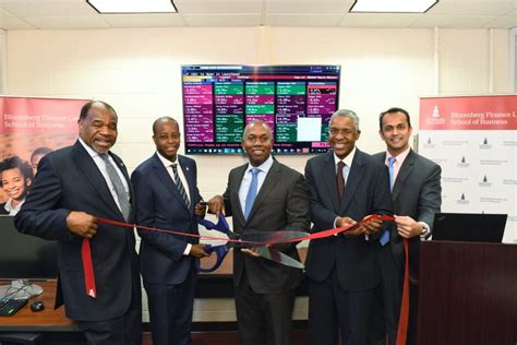 howard university unveils  bloomberg finance lab press bloomberg lp