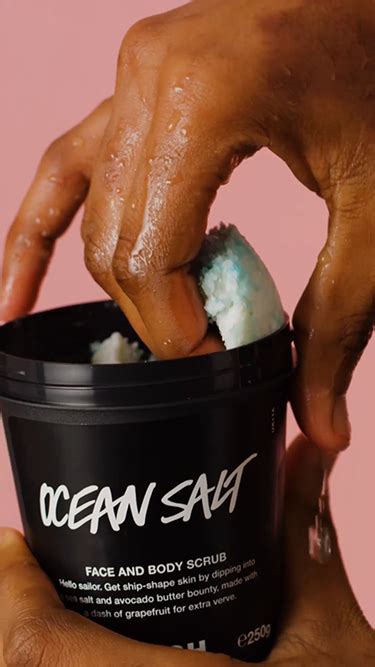 Ocean Salt Exfoliating Face And Body Scrub Lush