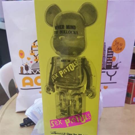 Bearbrick 400 100 Sex Pistol Hobbies Toys Toys Games On Carousell