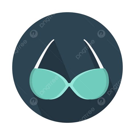 Bikini Bra Vector Art PNG Bra Brassiere Bikini Icon Clothing Top Bra Underthing PNG Image