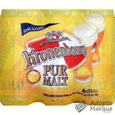 Kronenbourg Bi Re Blonde Pur Malt Sans Alcool Les Canettes De Cl Adopteunemarque