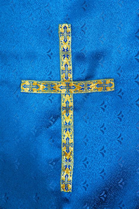 Embroidered Cross Free Stock Photo Public Domain Pictures