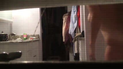 Sexy Neighbor Naked In Bathroom