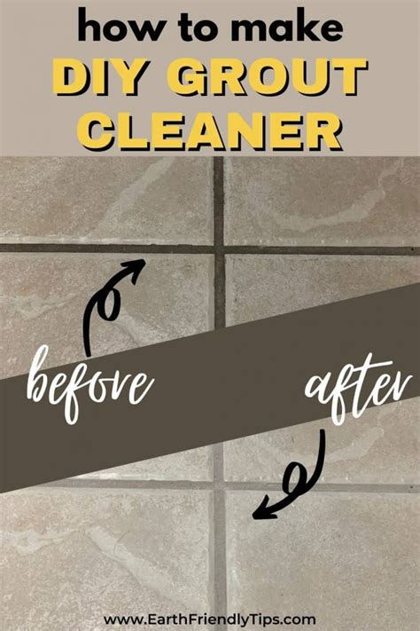 How to Make DIY Grout Cleaner - Earth Friendly Tips