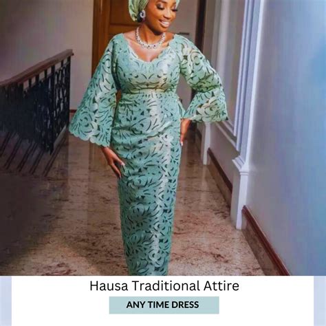 Hausa Traditional Attire Anytime Dress