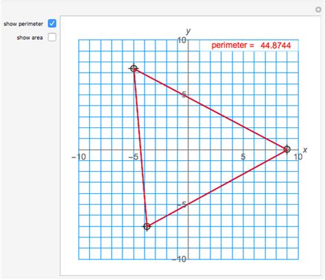 Triangles in the Coordinate Plane - Wolfram Demonstrations Project