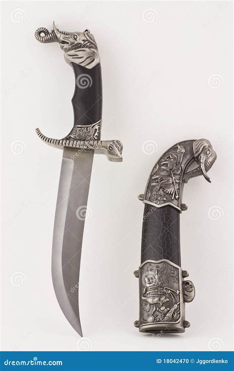 Dagger 1 stock photo. Image of white, traditional, edge - 18042470
