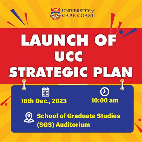 Launch Of University Of Cape Coast Corporate Strategic Plan