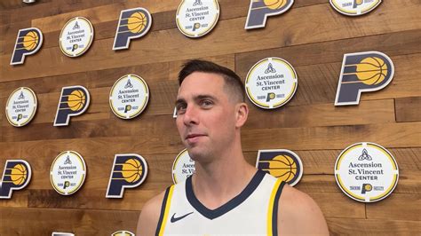 T.J. McConnell meets with the media at Pacers Media Day