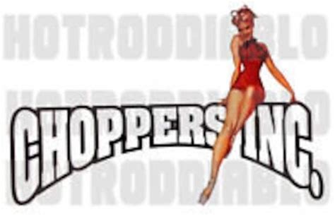 Pack Choppers Inc Hot Rod Rat Fink Motorcycles Chopper Vintage Tools Racing Rat Rod Stickers