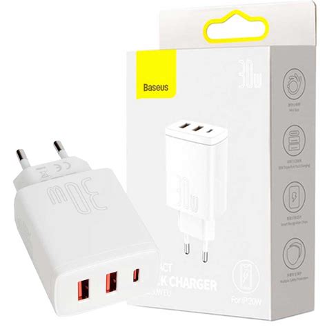 شارژر BASEUS.30W.CCXJ-E02 - پخش عمده لوازم جانبی موبایل، کامپیوتر و لپ ...
