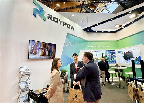 News Roypow Showcases Lithium Material Handling Power Solutions At