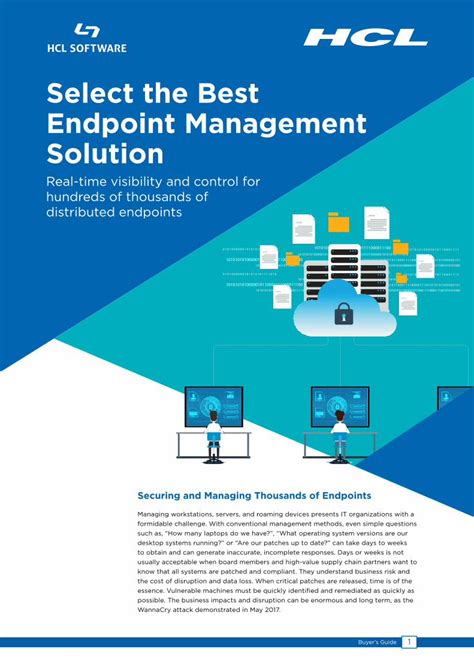 PDF Select The Best Endpoint Management Solution BigFix Buyer S