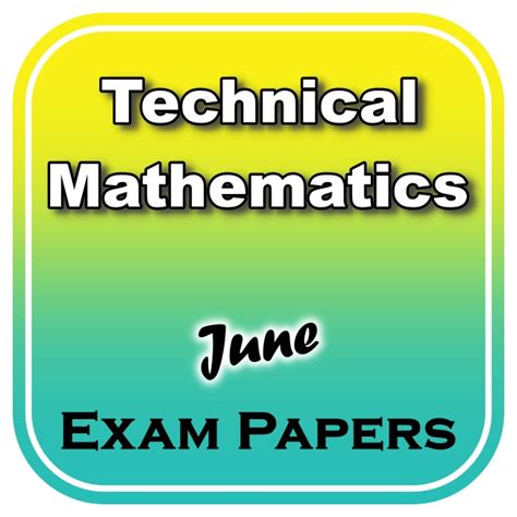 Grade 11 Technical Mathematics June Paper 1