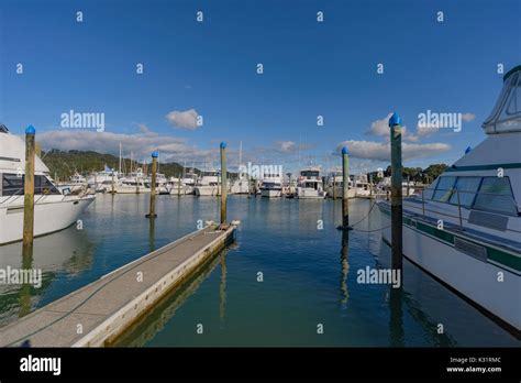 Large Yachts In The Whitianga Coromandel Marina In New Zealand Big