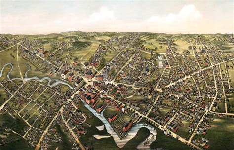 Amazing old map of Medford, Massachusetts from 1880 - KNOWOL